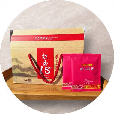 [正美茶棧] 日月潭紅玉紅茶(台茶18號)一般茶包禮盒