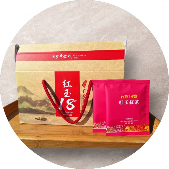 [正美茶棧] 日月潭紅玉紅茶(台茶18號)一般茶包禮盒